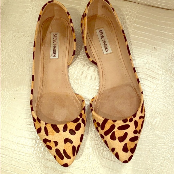 Steve Madden Shoes - Steve madden ElusionL leopard flats